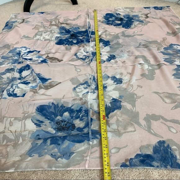 Artizan Robin Barre floral flower duster kimono beach cover-up blue blush - Picture 9 of 10